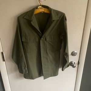 Vintage Army utility shirt small